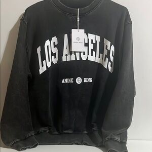 Anine Bing Black Los Angeles Medium Sweater